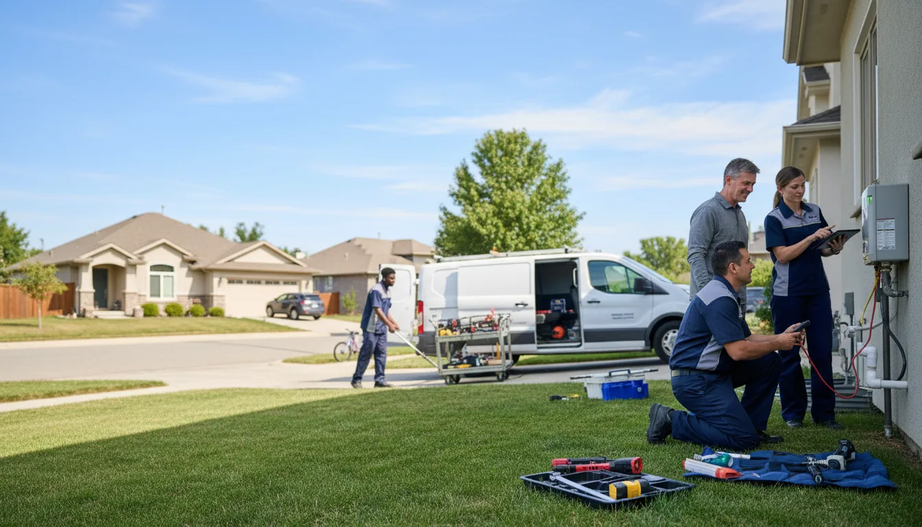 Tankless water heater service in Adah, PA
